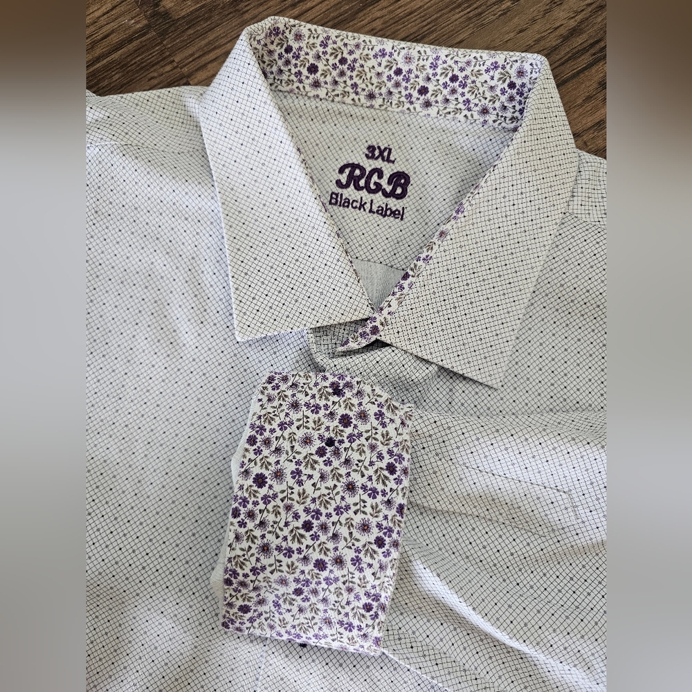 RGB Black Label Men's Button Down Shirt